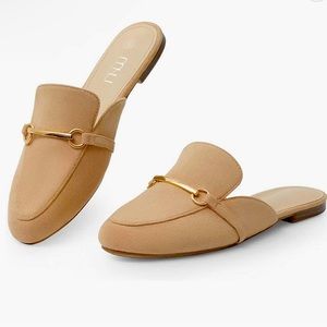 Musshoe beige mules